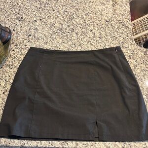 Classic Black Mini Skirt